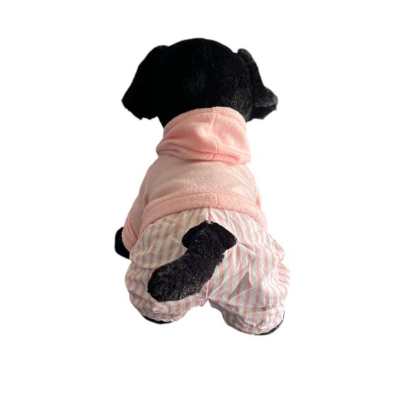 COPY - BUILD A BEAR WORKSHOP Black Dog PROMISE PETS 15" Black Labrador No Colla… - Picture 4 of 14